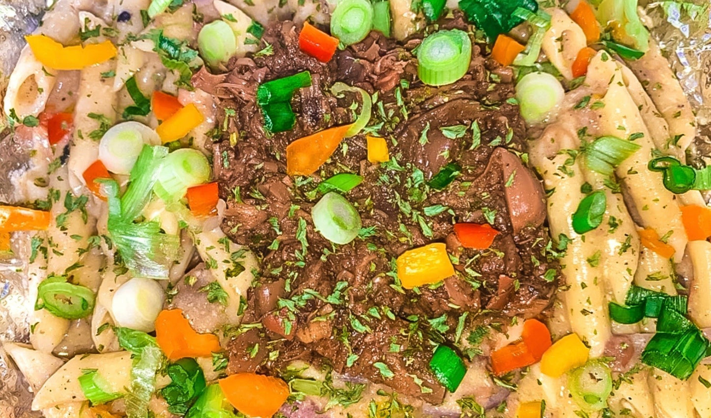PV RASTA PASTA W/ JERK JACKFRUIT