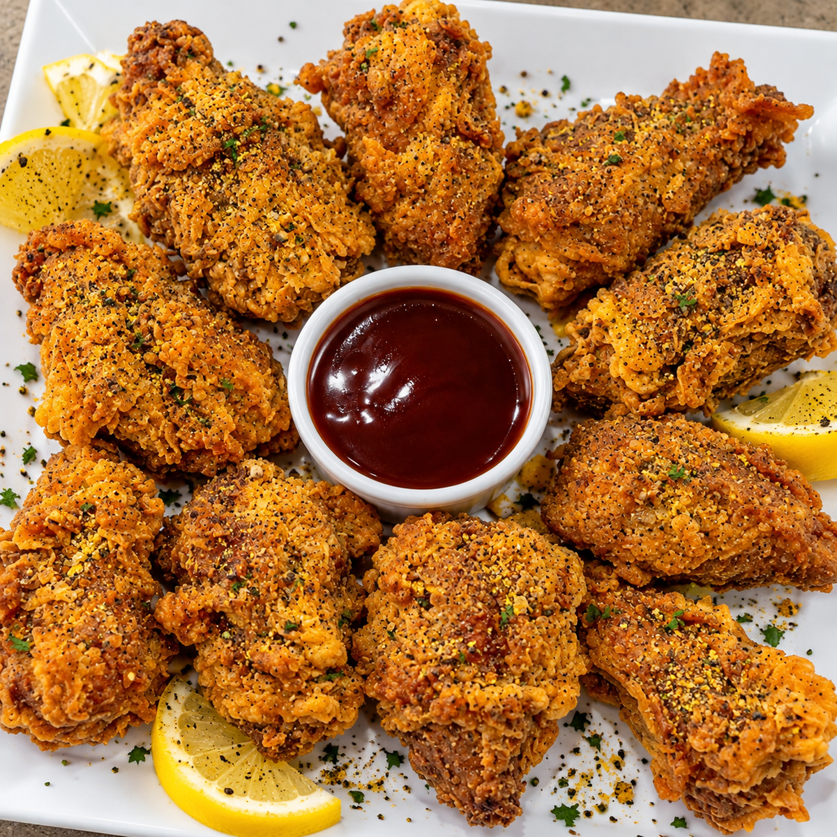 Fried Chikk'n Drums