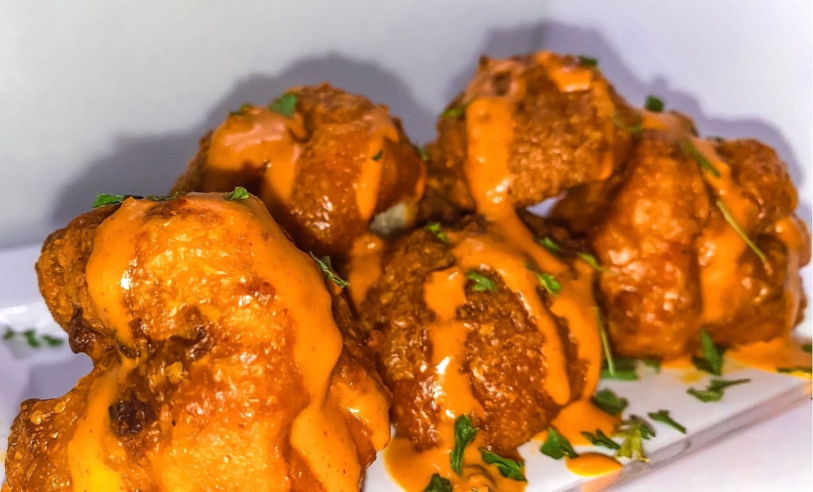 CAULIFLOWER BITES W/ SIDE
