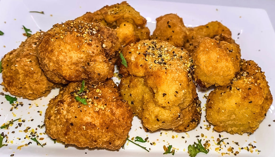 CAULIFLOWER BITES W/ SIDE