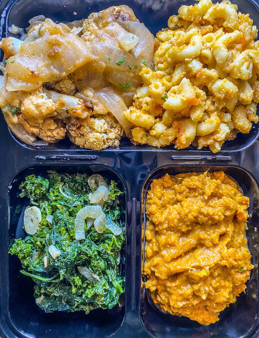 SMOTHERED CAULIFLOWER (VEGAN)